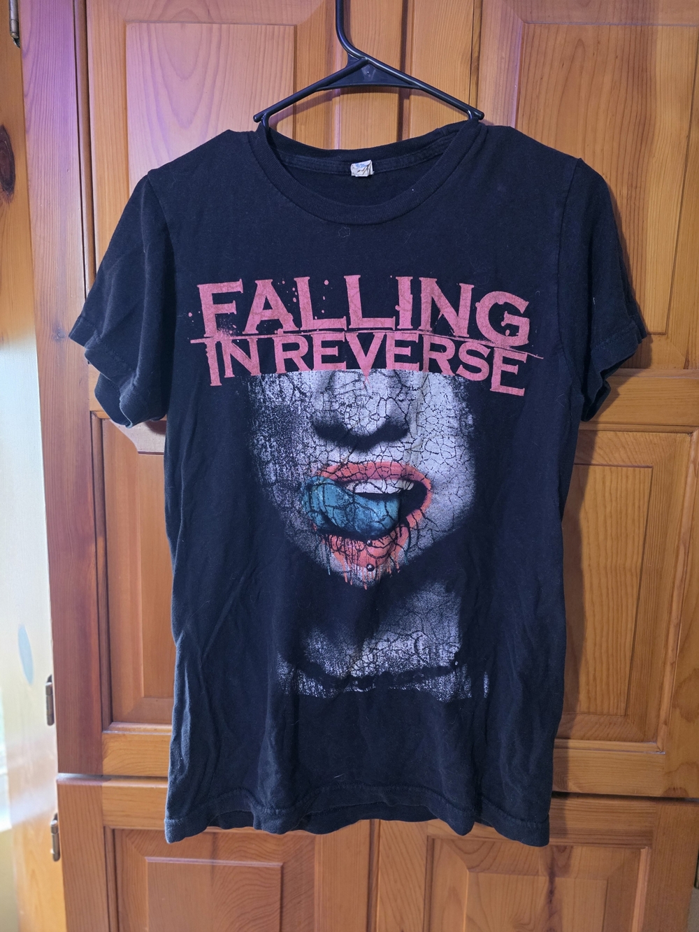 Falling In Reverse Graphic Black Band Tee
